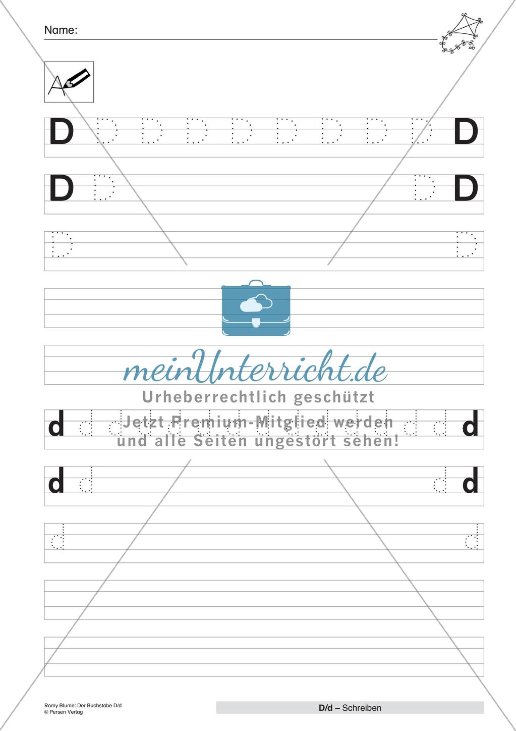 Der Buchstabe D/d Preview 6