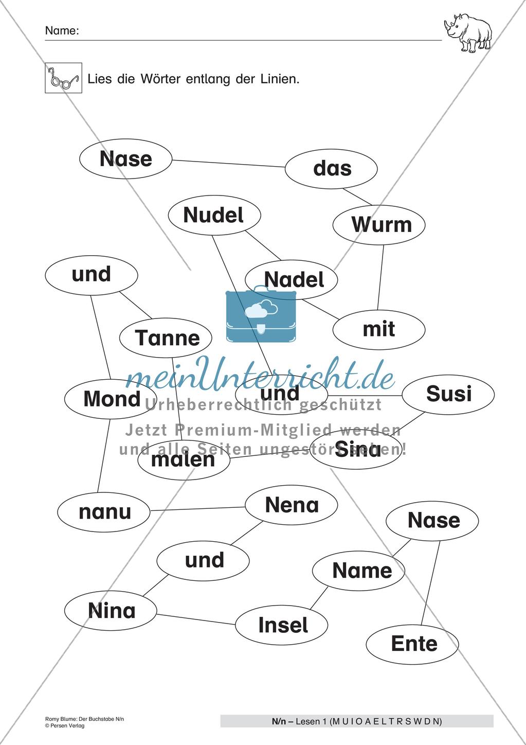 Der Buchstabe N/n Preview 12