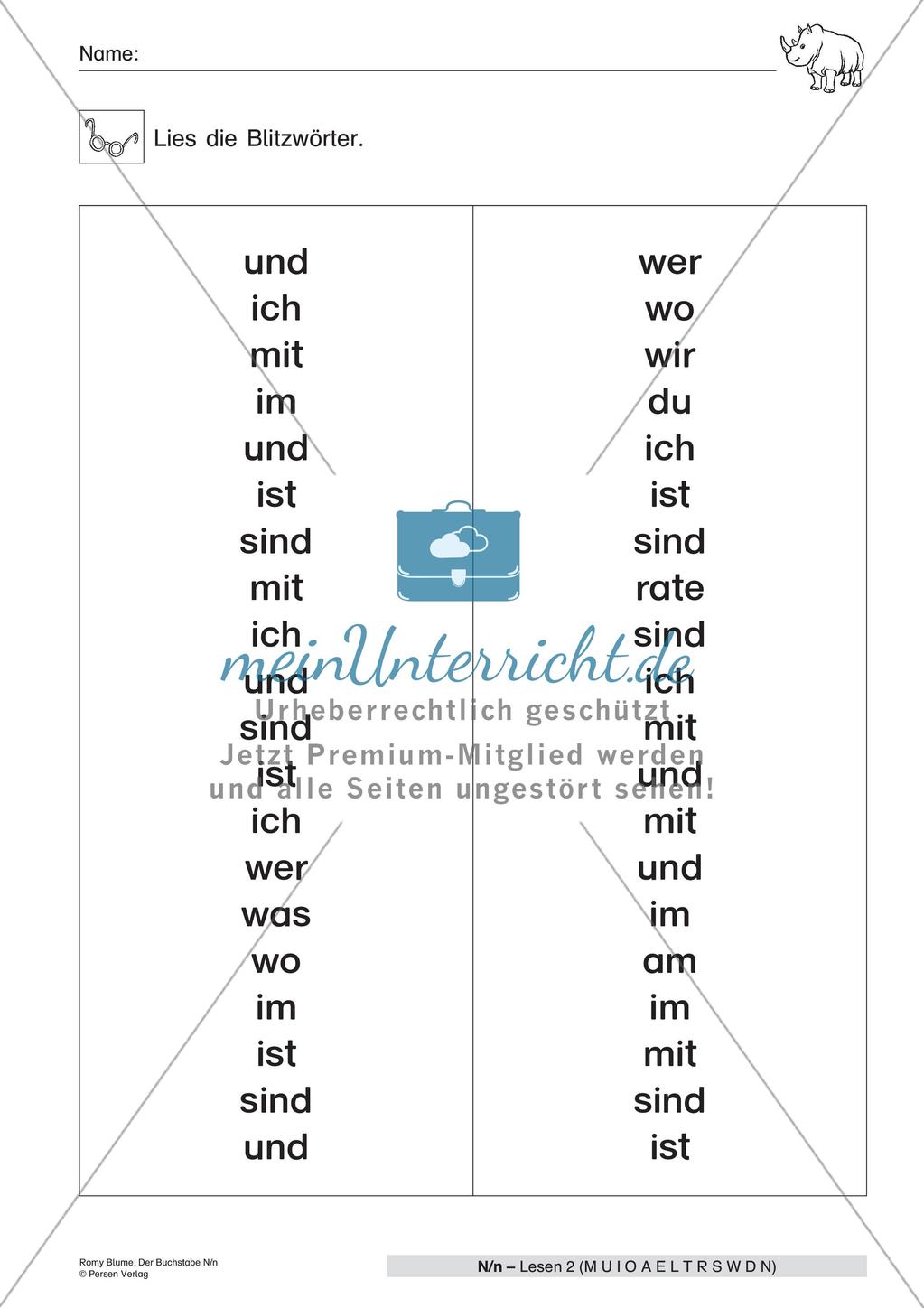 Der Buchstabe N/n Preview 13