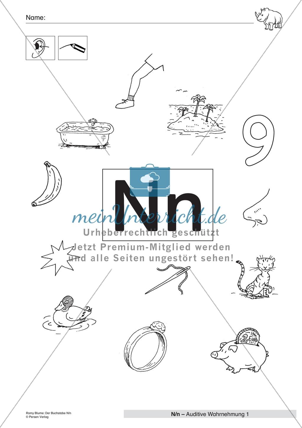 Der Buchstabe N/n Preview 7