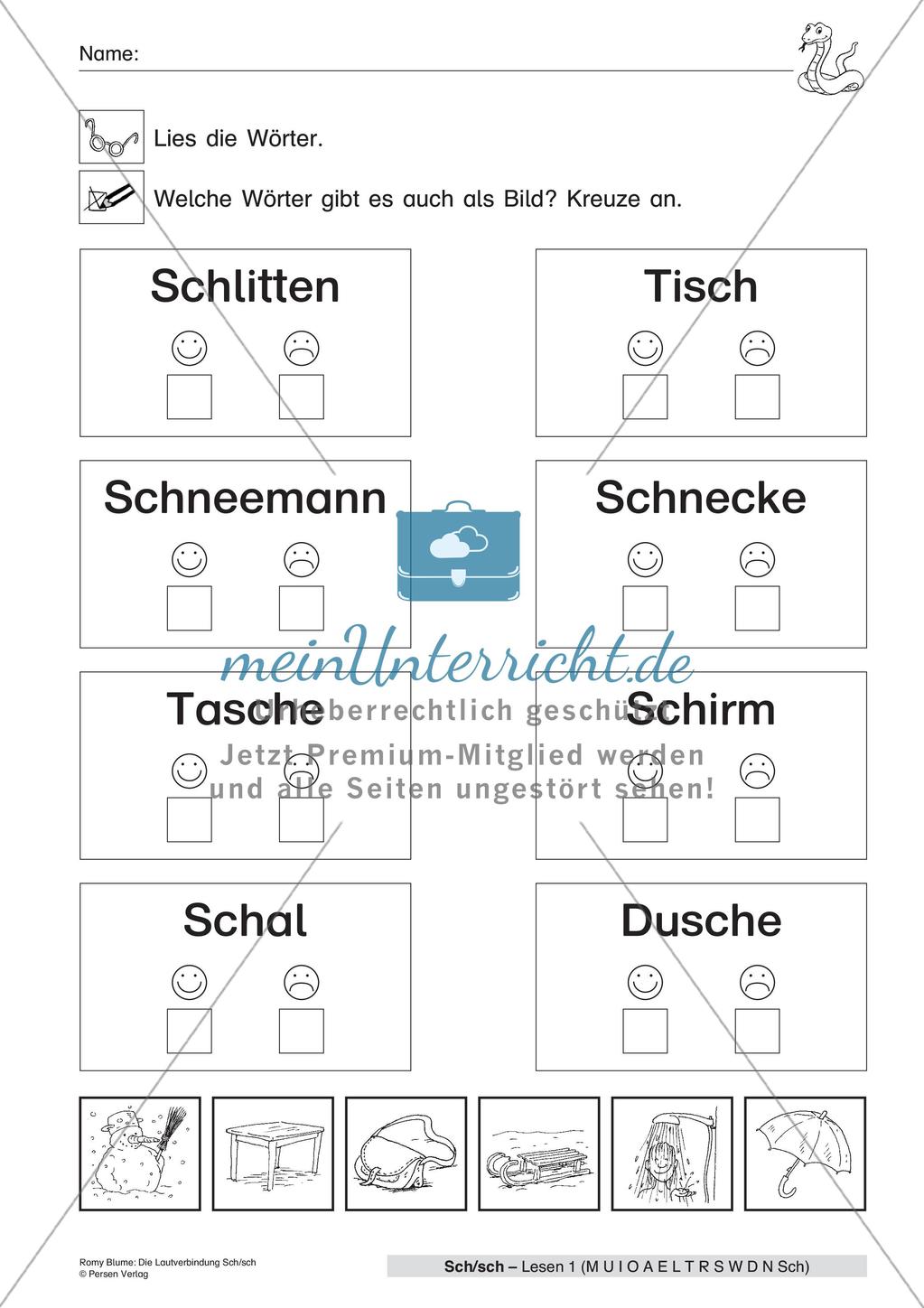 Die Lautverbindung Sch/sch Preview 12