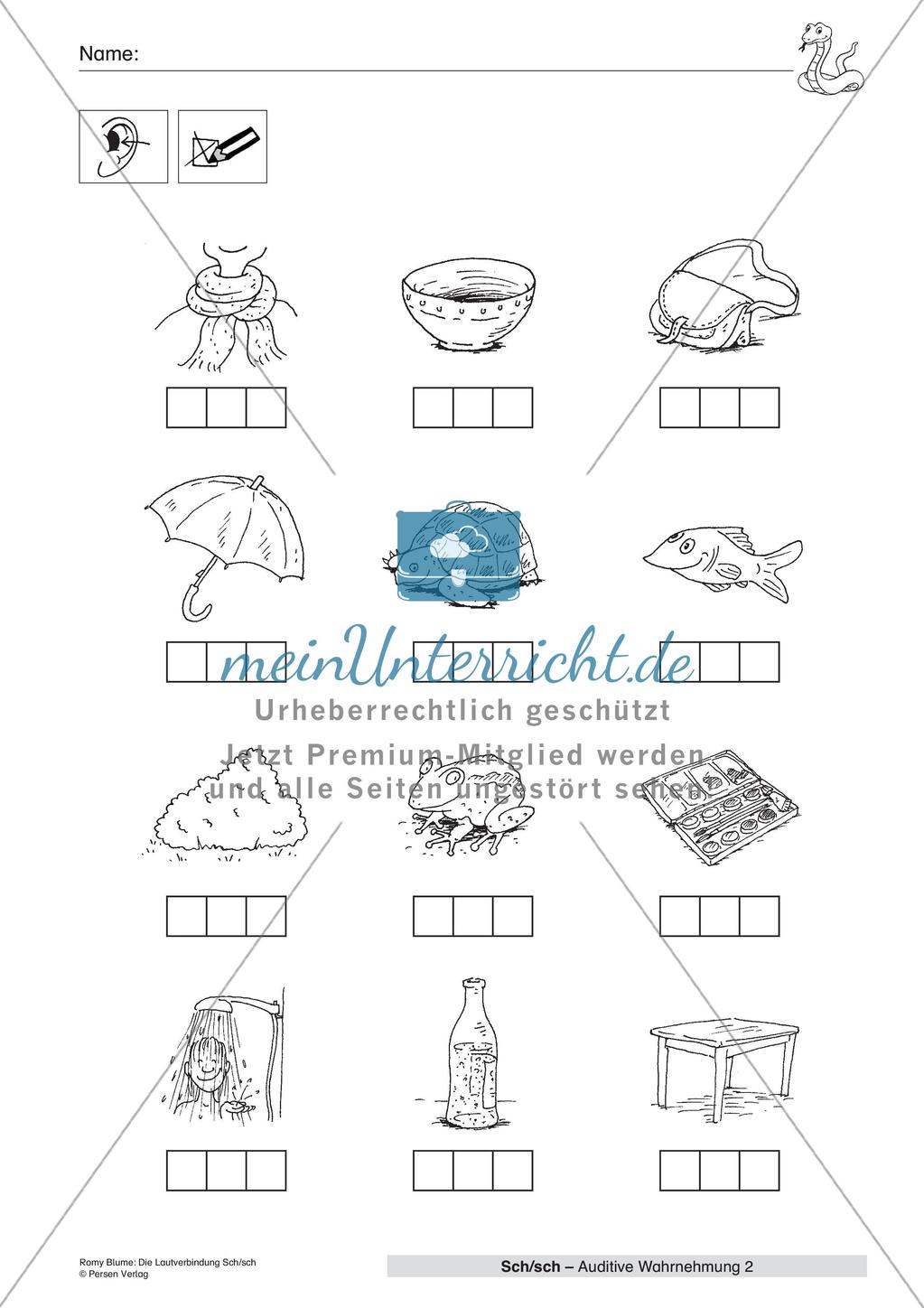 Die Lautverbindung Sch/sch Preview 8
