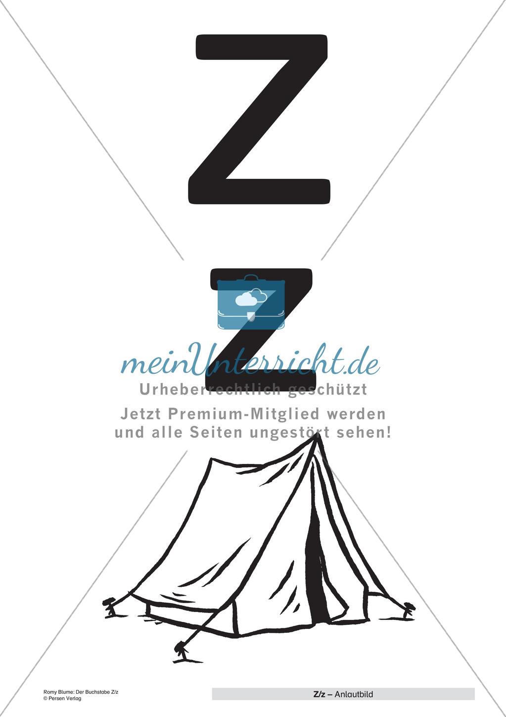 Der Buchstabe Z/z Preview 4
