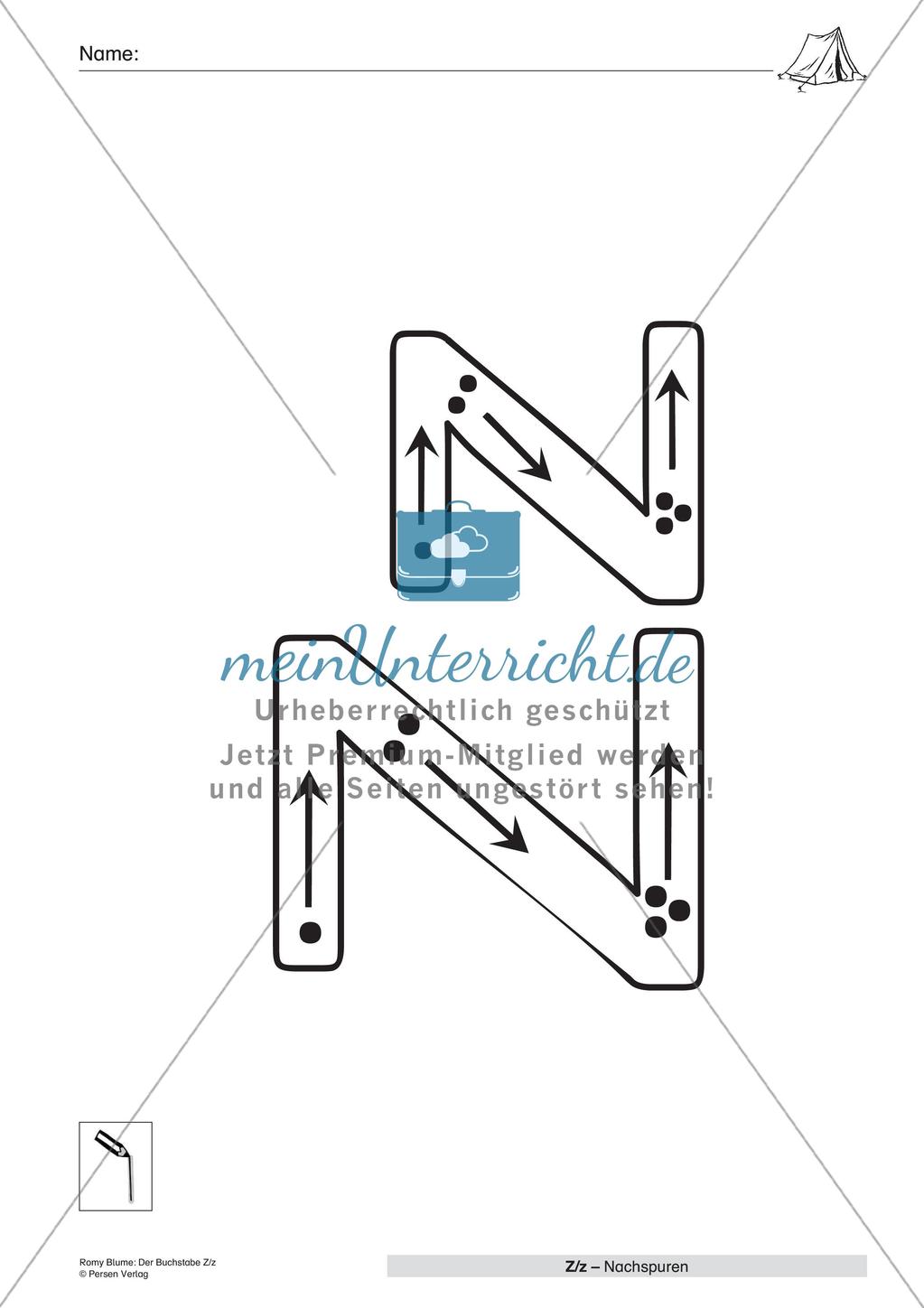 Der Buchstabe Z/z Preview 5