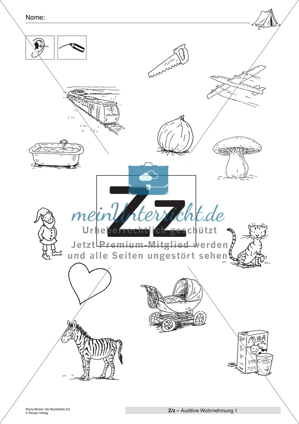 Der Buchstabe Z/z Preview 7