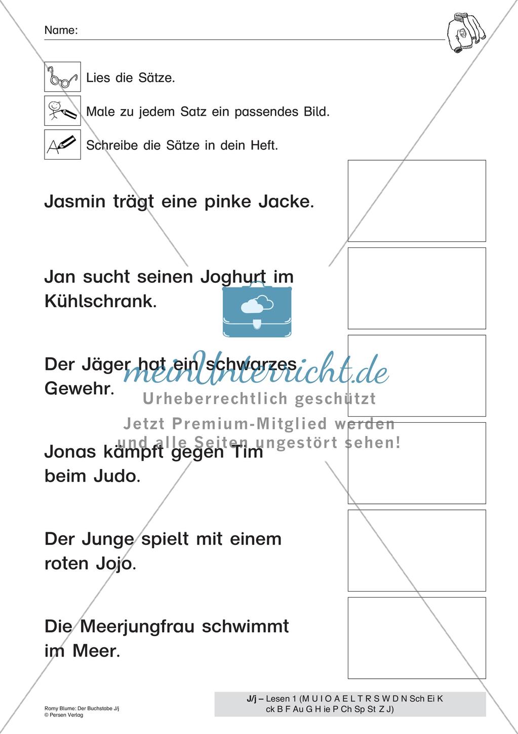 Der Buchstabe J/j Preview 12