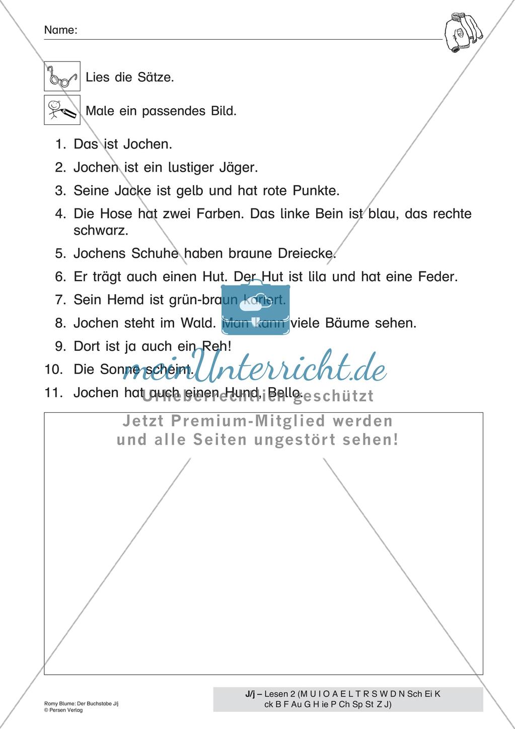 Der Buchstabe J/j Preview 13