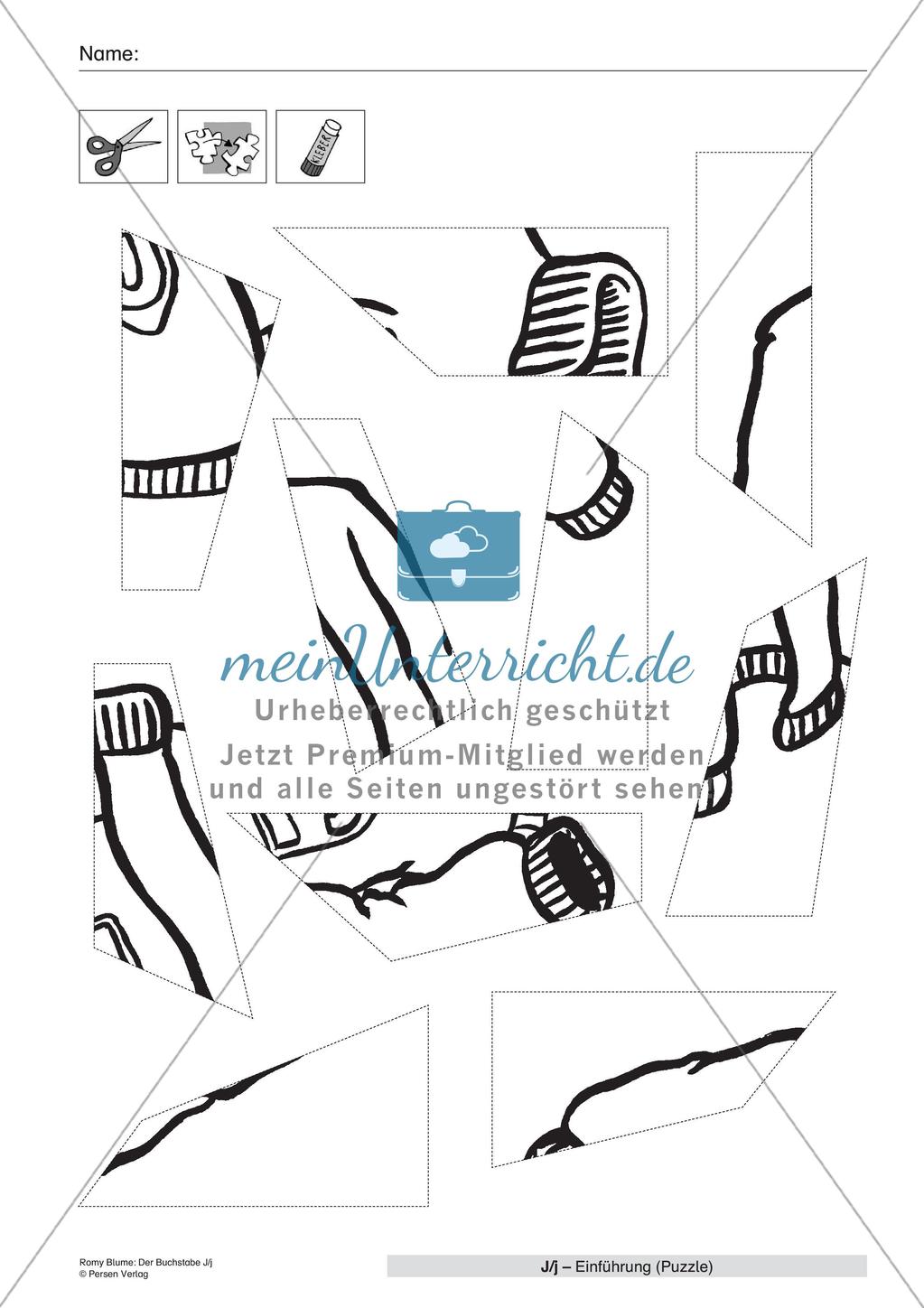 Der Buchstabe J/j Preview 3