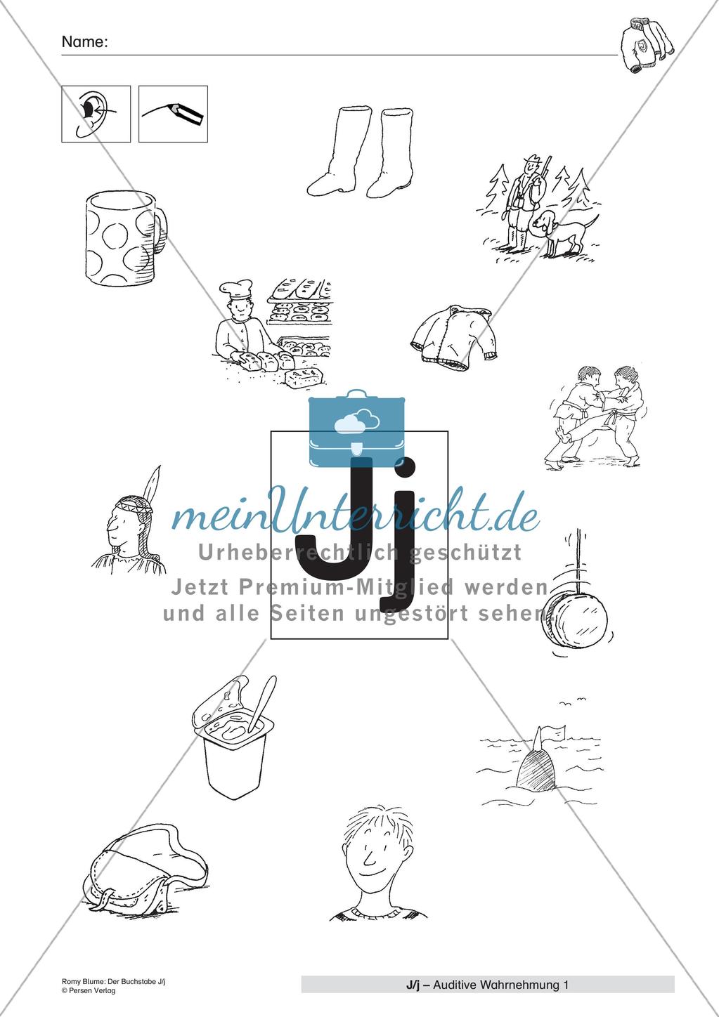 Der Buchstabe J/j Preview 7