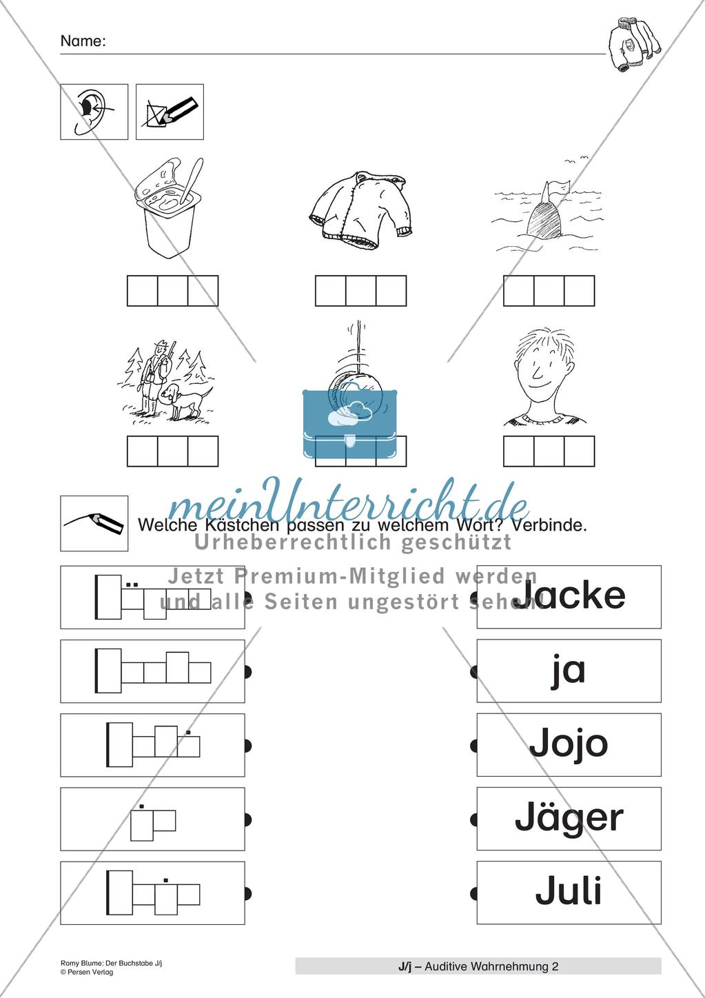 Der Buchstabe J/j Preview 8