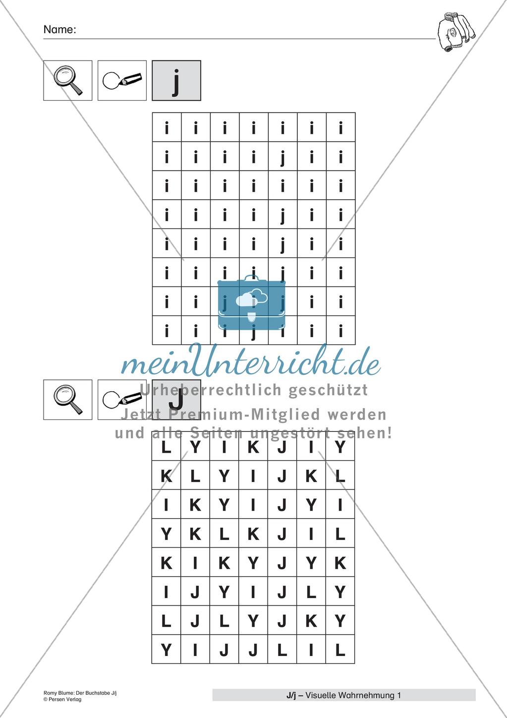 Der Buchstabe J/j Preview 9