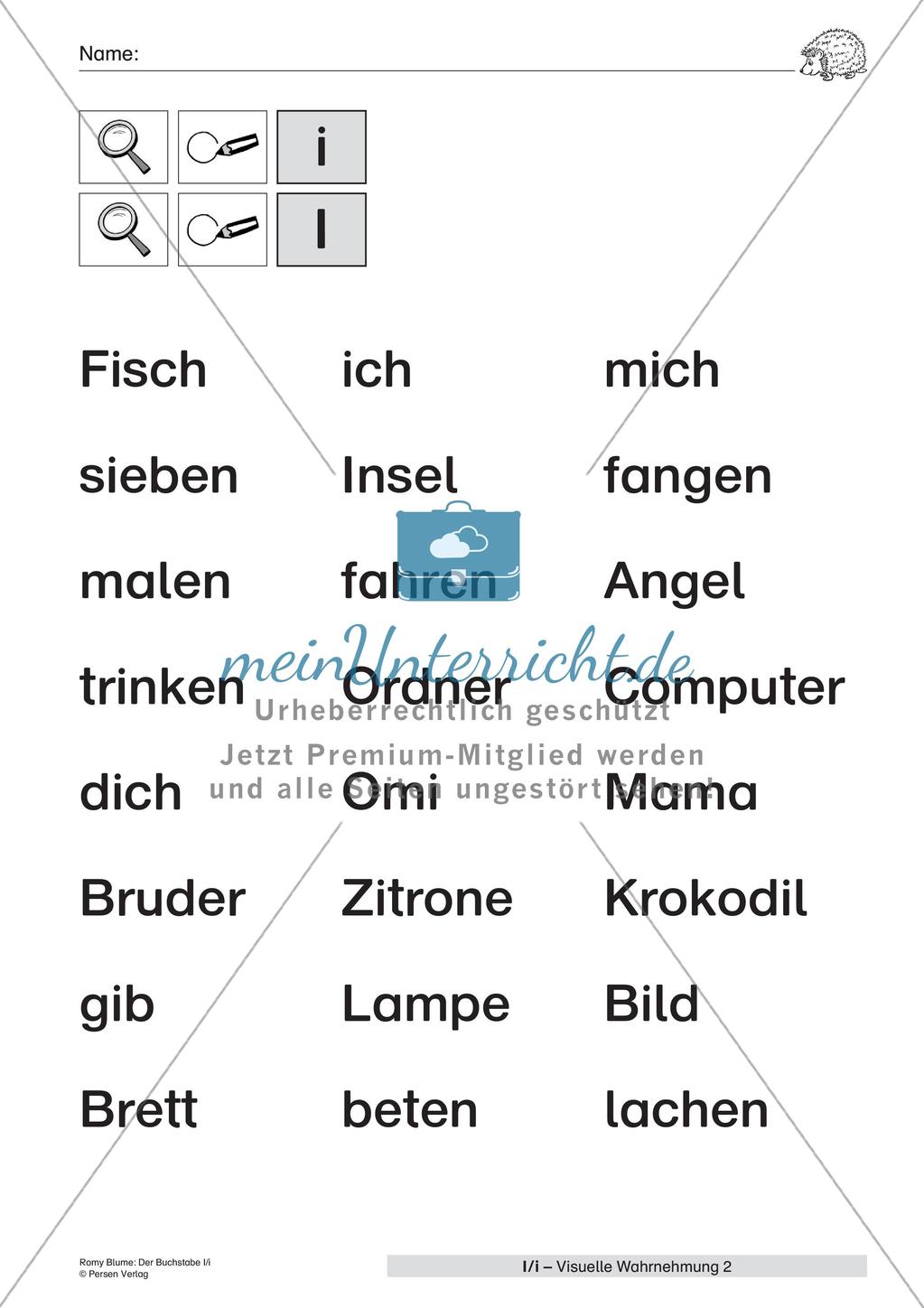 Der Buchstabe I/i Preview 10