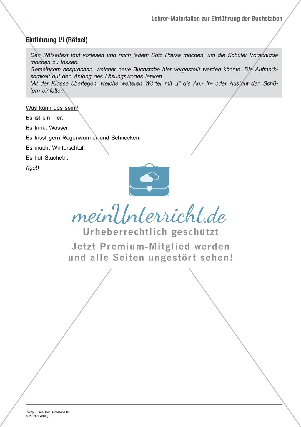 Der Buchstabe I/i Preview 3
