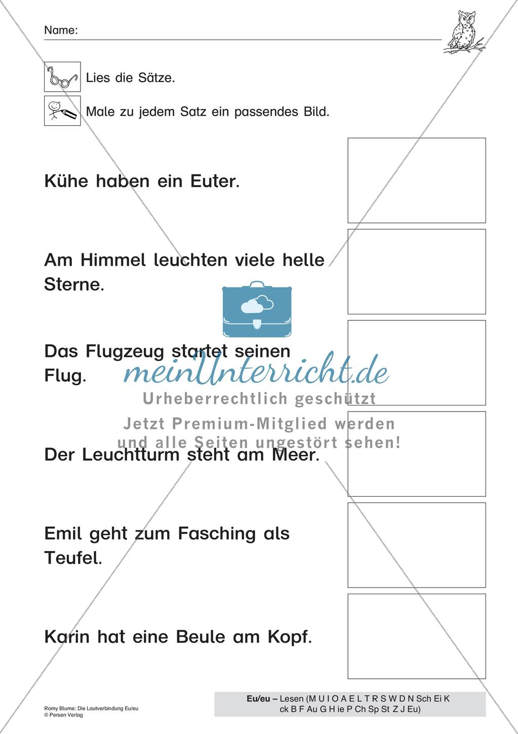 Die Lautverbindung Eu/eu Preview 12