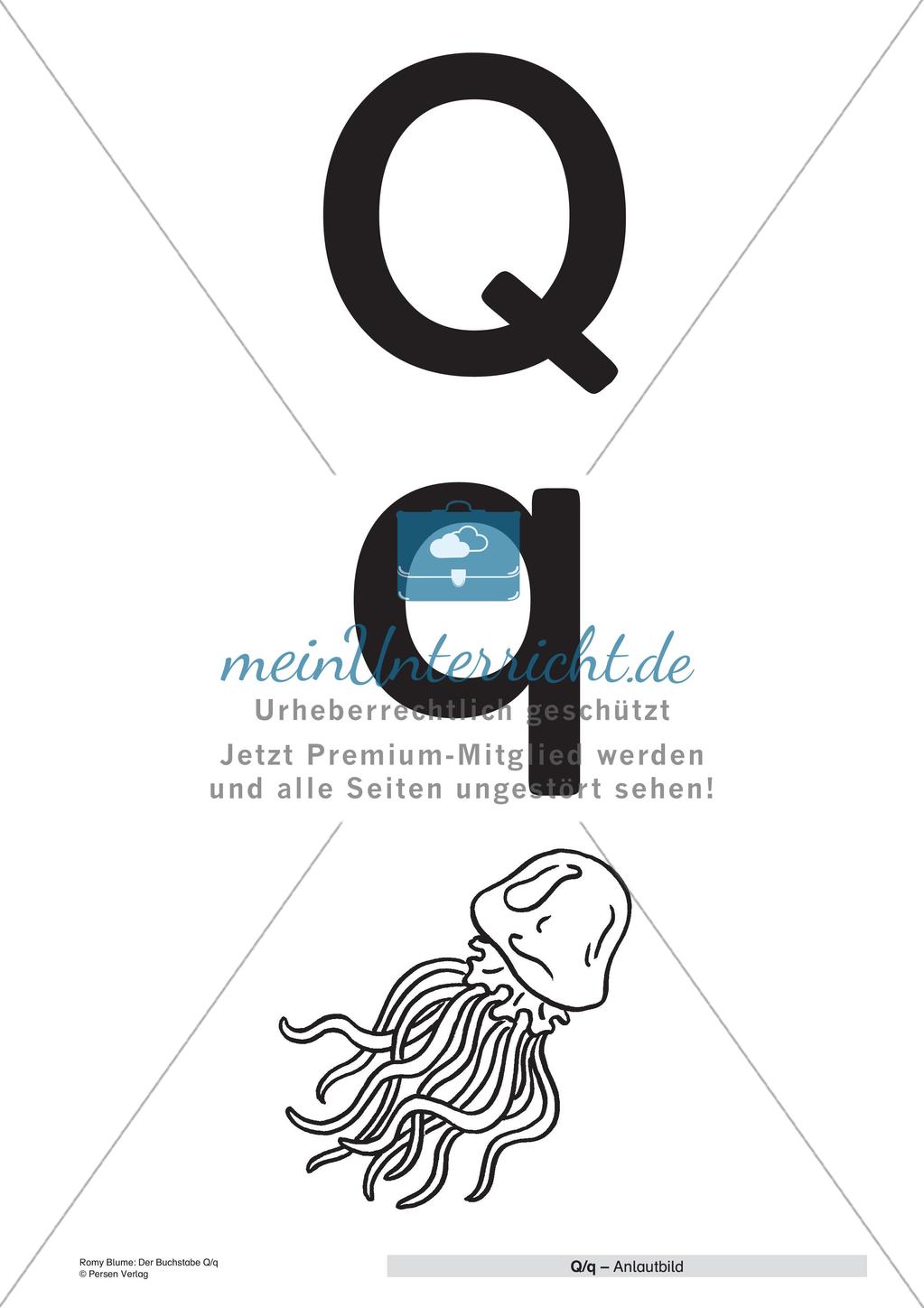 Der Buchstabe Q/q Preview 4