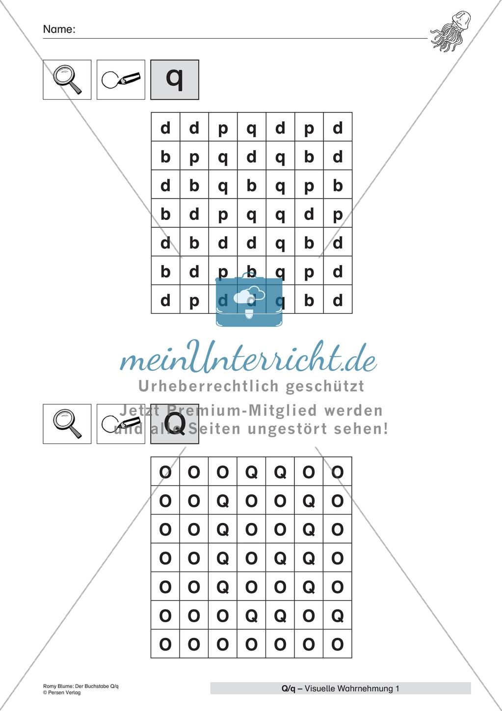 Der Buchstabe Q/q Preview 9