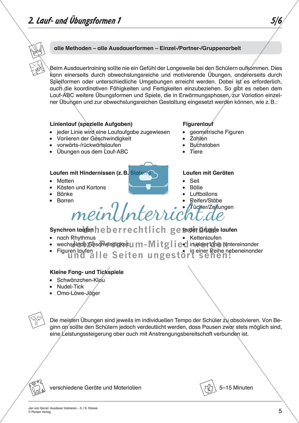 Spielesammlung: Ausdauertraining Preview 7