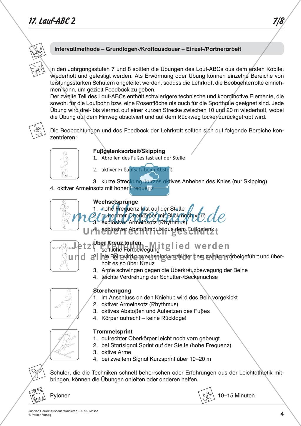 Übungssammlung: Ausdauertraining Preview 6