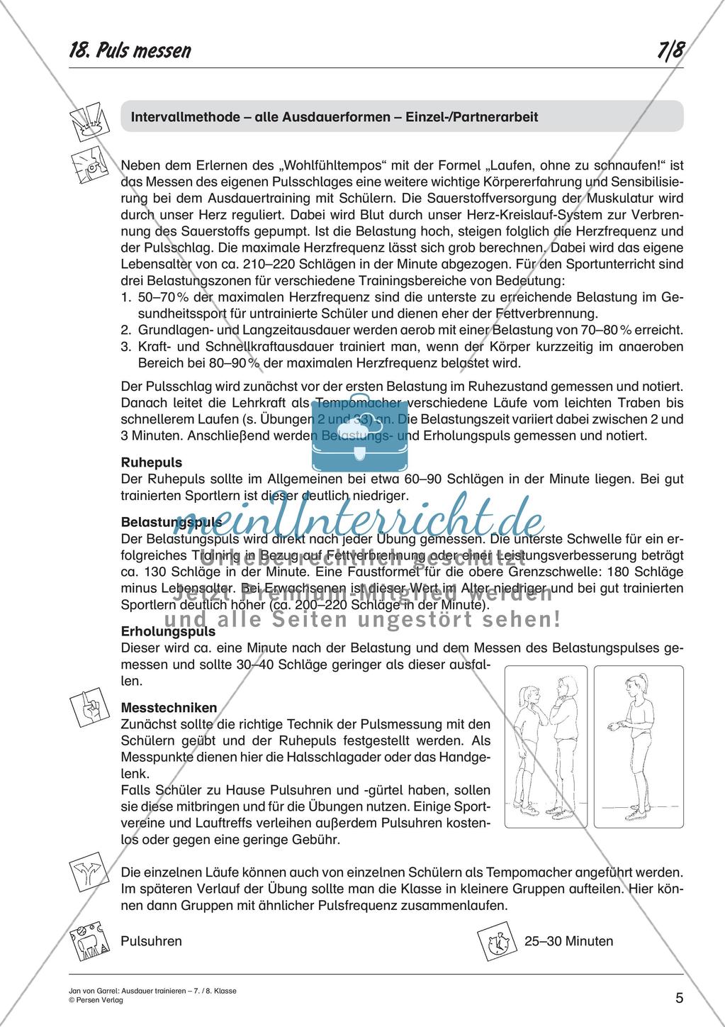 Übungssammlung: Ausdauertraining Preview 7