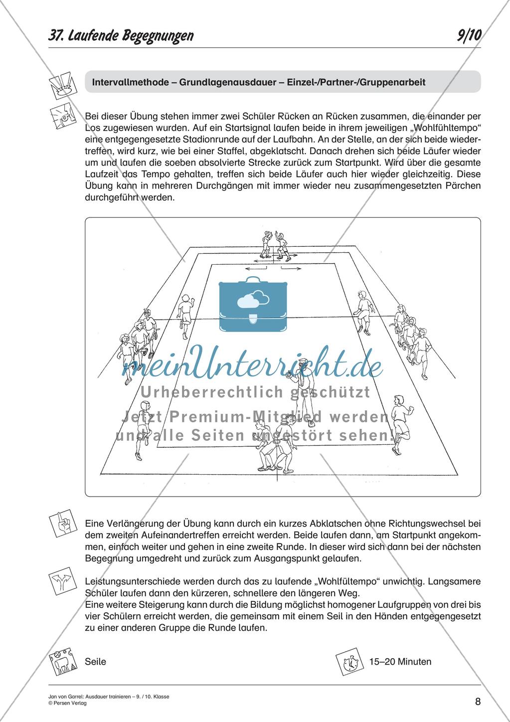 Ausdauertraining - Methodensammlung Preview 10