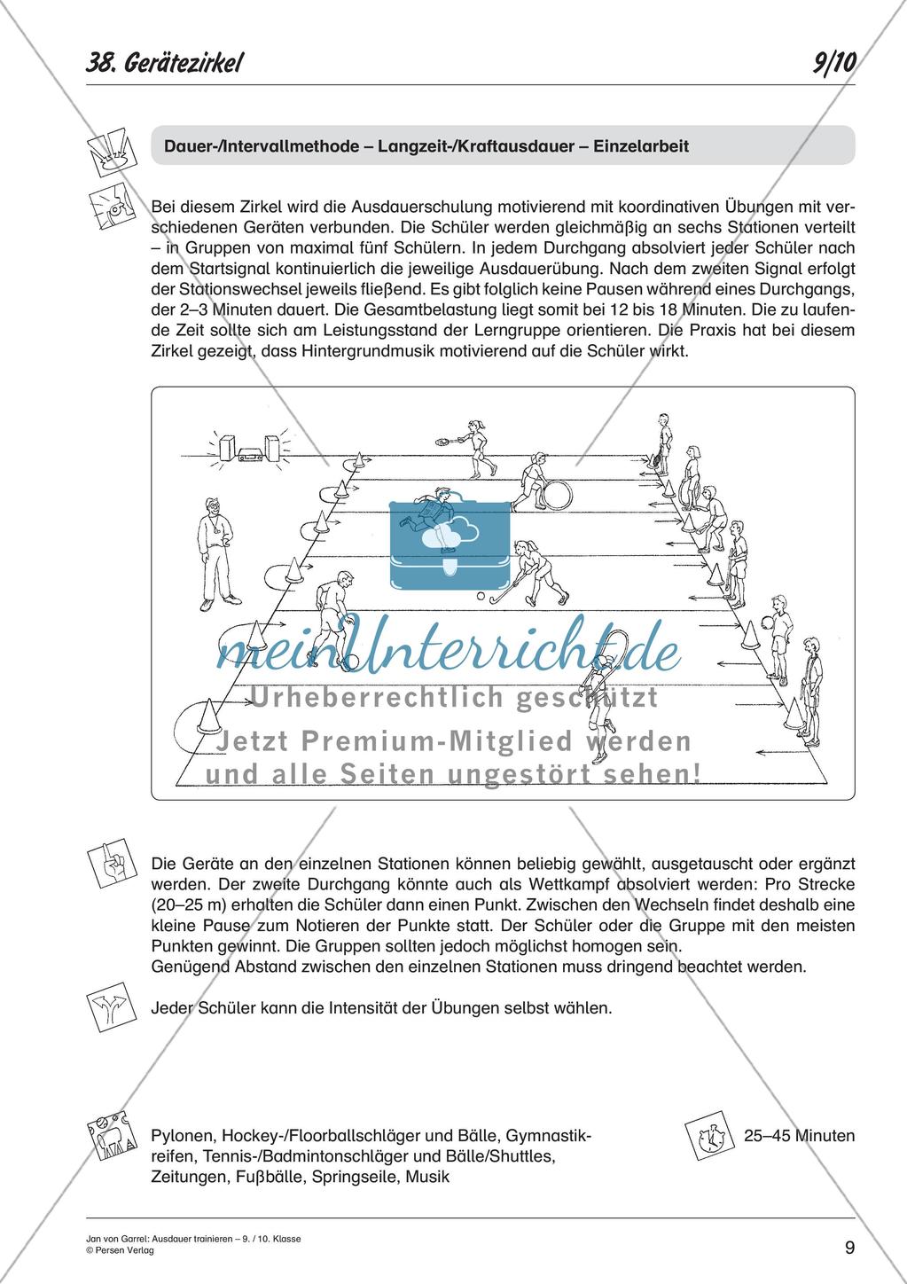 Ausdauertraining - Methodensammlung Preview 11