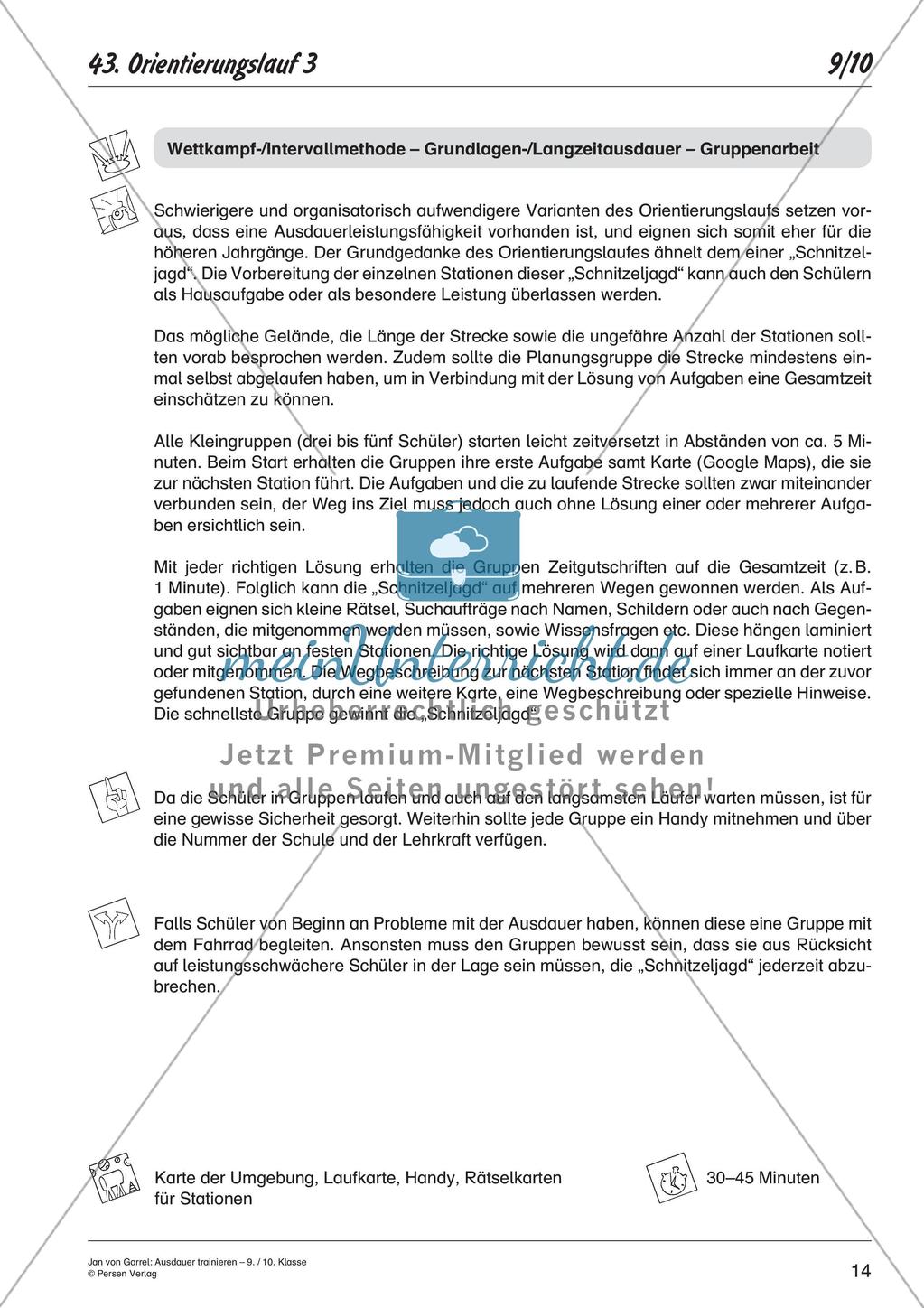 Ausdauertraining - Methodensammlung Preview 16