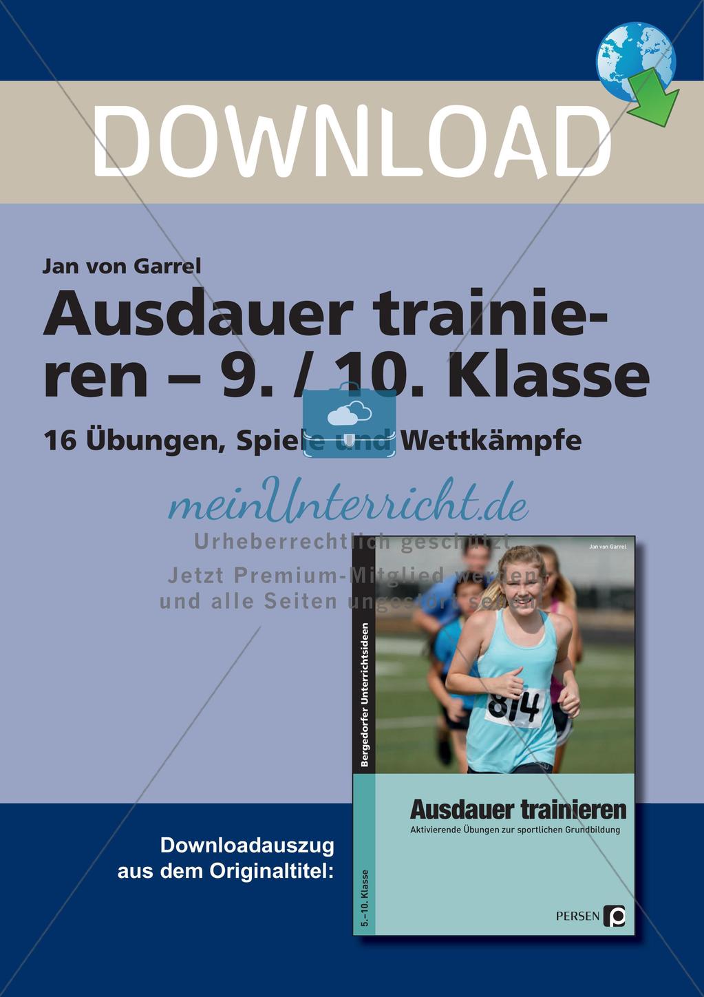 Ausdauertraining - Methodensammlung Preview 1