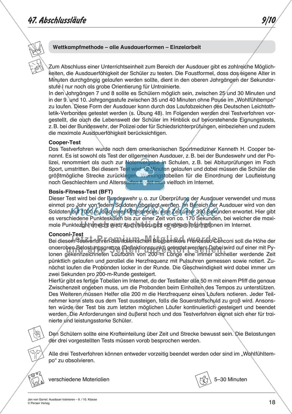 Ausdauertraining - Methodensammlung Preview 20