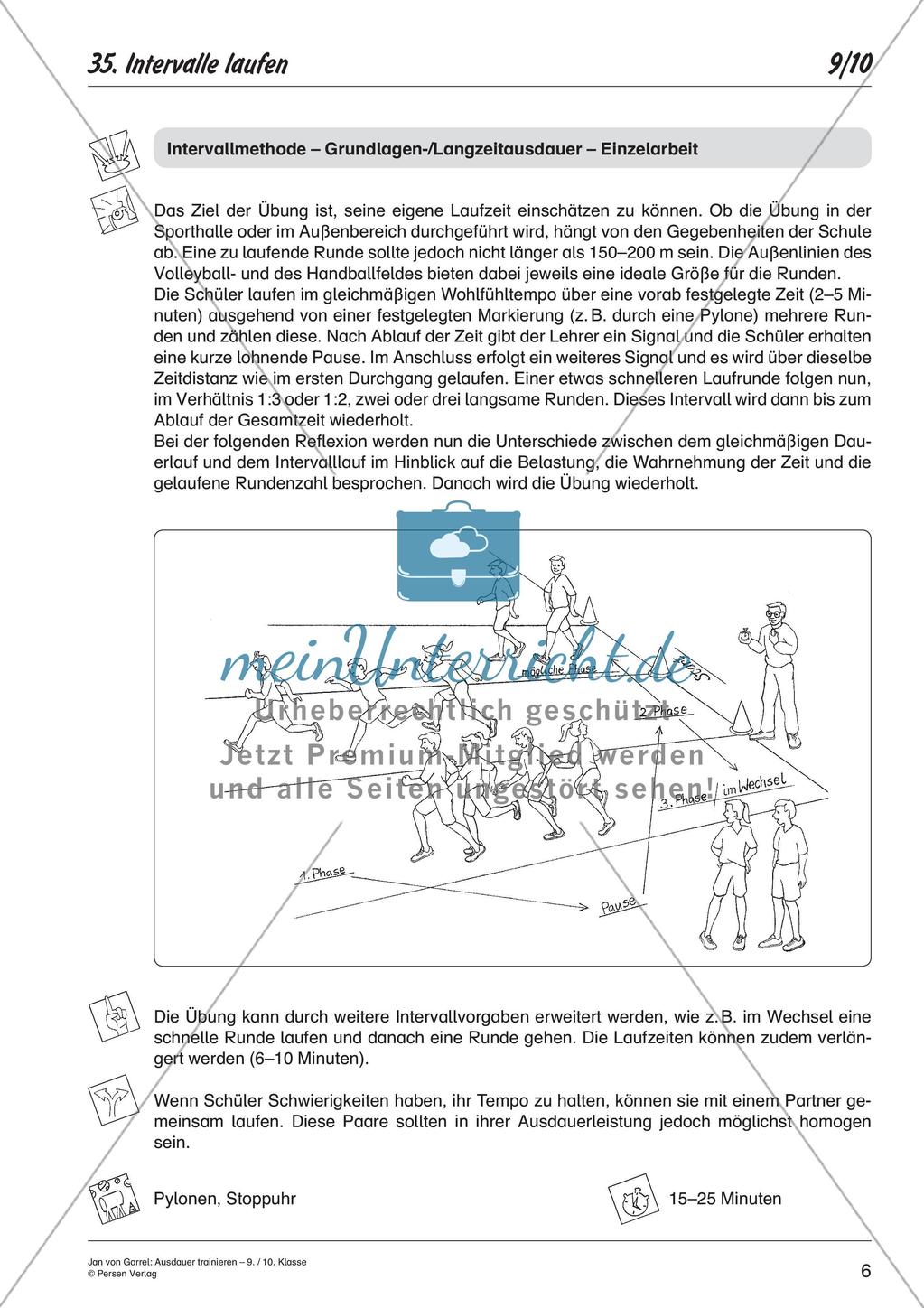 Ausdauertraining - Methodensammlung Preview 8