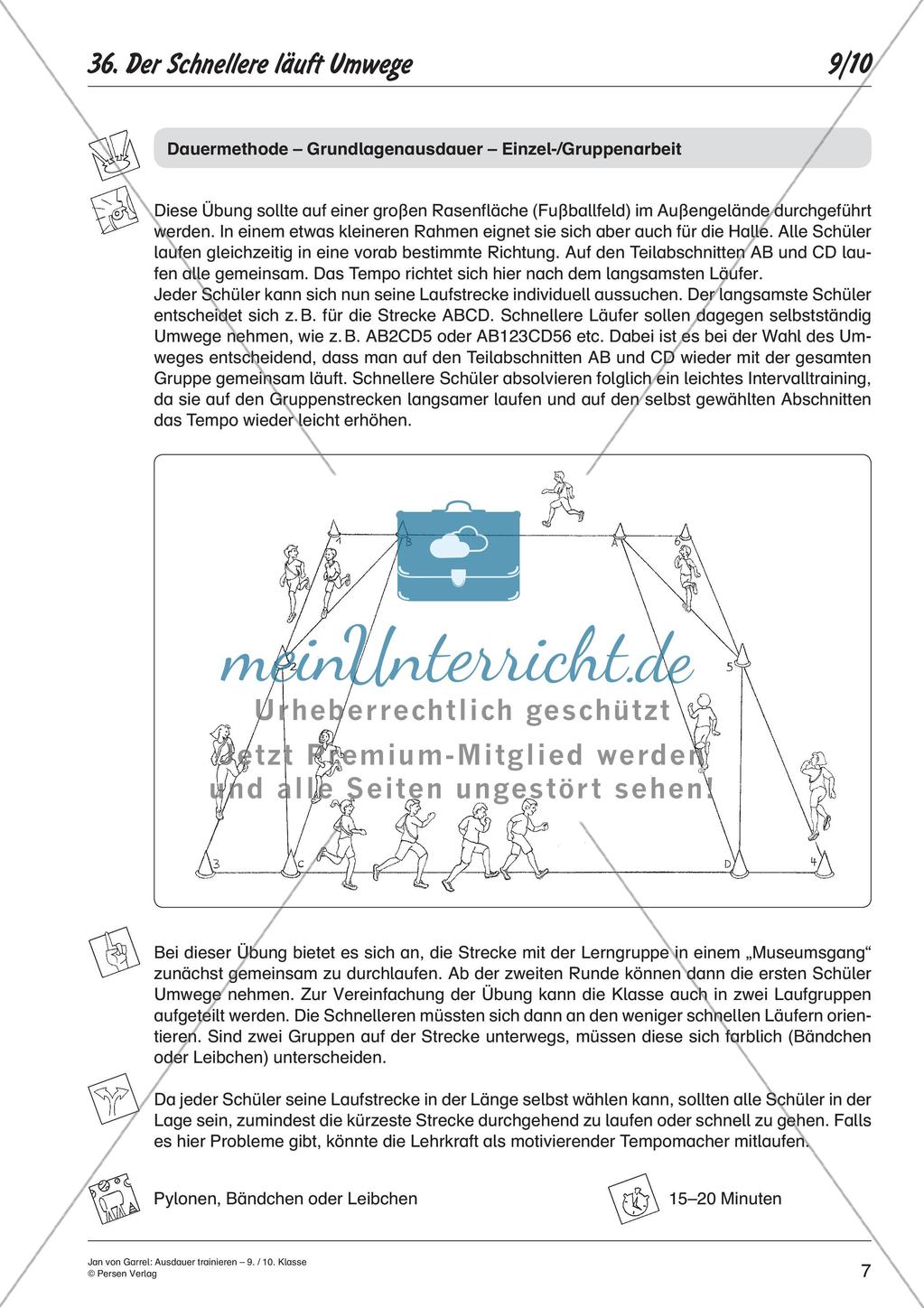 Ausdauertraining - Methodensammlung Preview 9