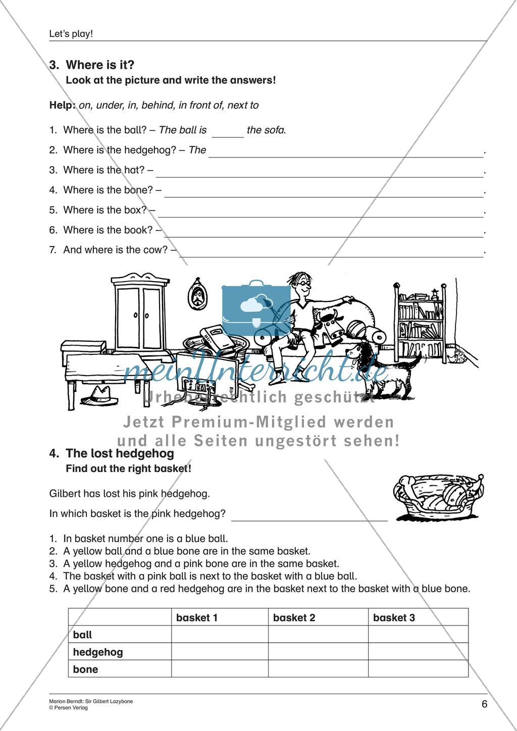 Wortschatzarbeit: Weihnachten und Spiele Preview 8