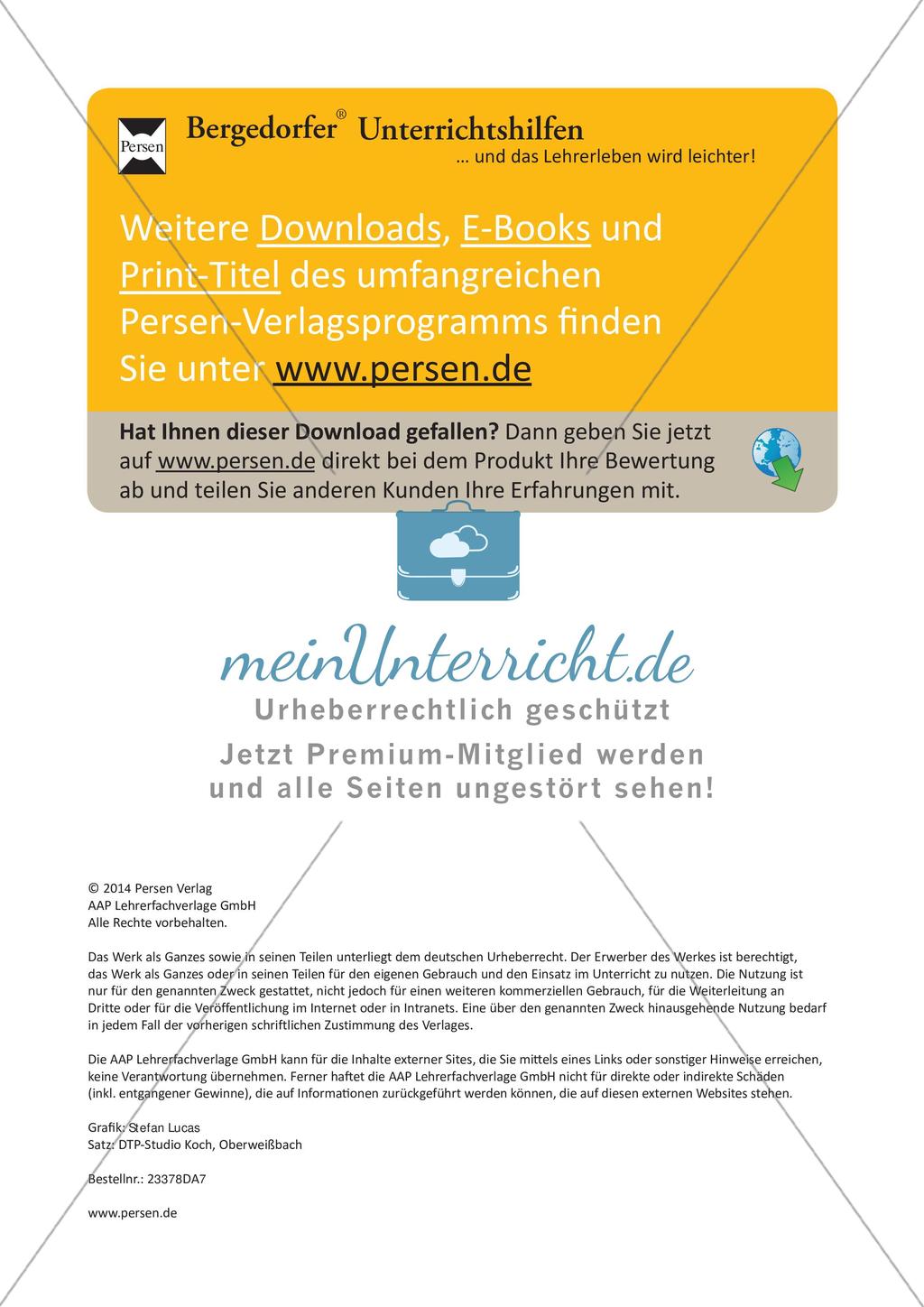 Wortschatzarbeit: Obst und Uhrzeit Preview 11