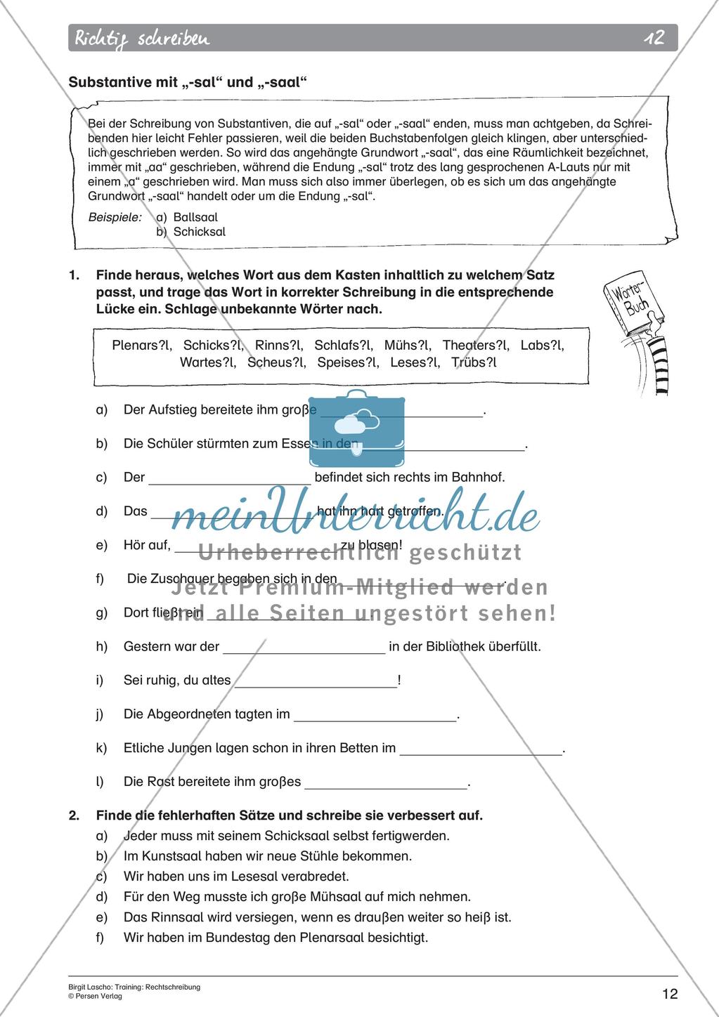 Rechtschreibtraining Preview 14