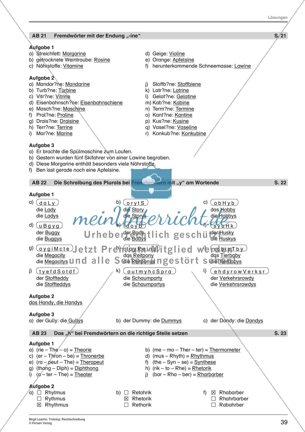 Rechtschreibtraining Preview 41