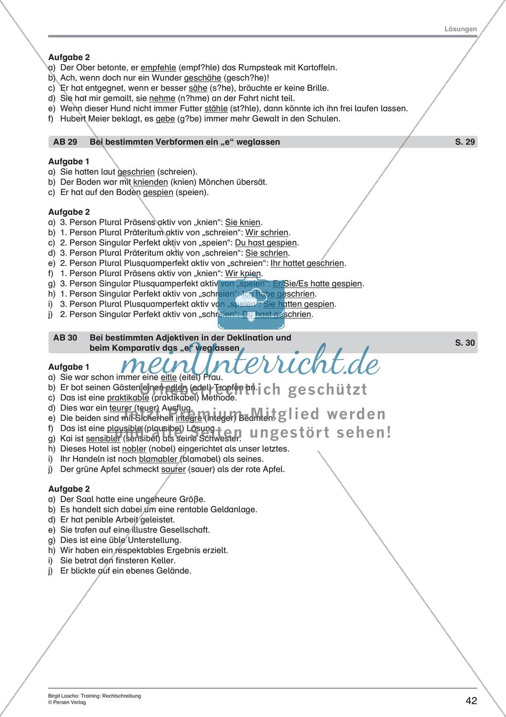 Rechtschreibtraining Preview 44