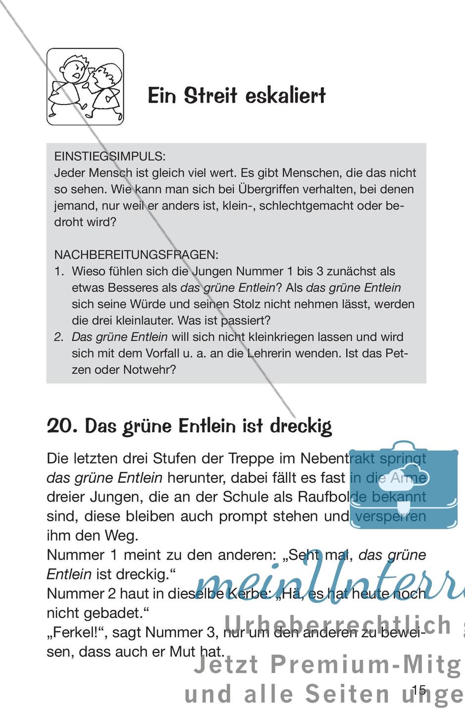 Streitgeschichten zum Thema Eskalation eines Streits Preview 17