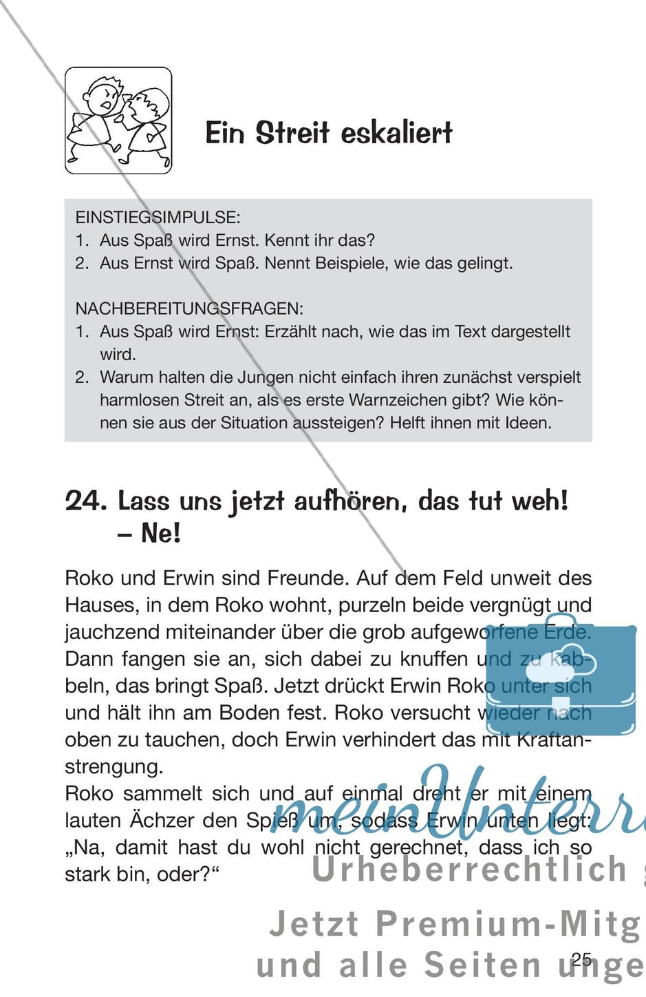 Streitgeschichten zum Thema Eskalation eines Streits Preview 27