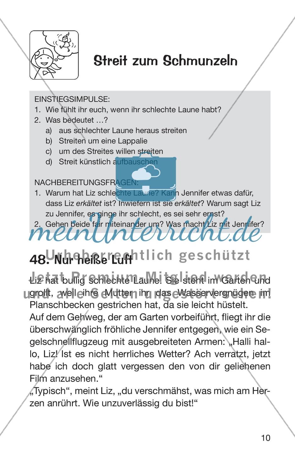 Streitgeschichten zum Thema Streit zum Schmunzeln Preview 12
