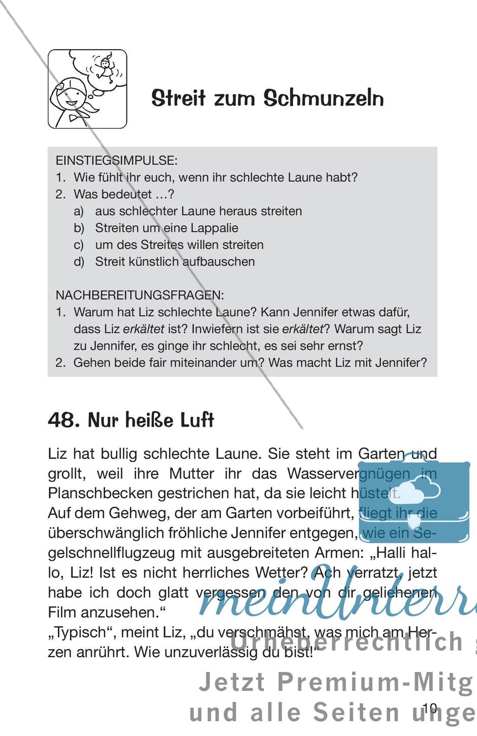 Streitgeschichten zum Thema Streit zum Schmunzeln Preview 12