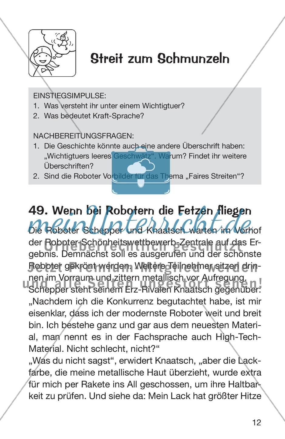 Streitgeschichten zum Thema Streit zum Schmunzeln Preview 14