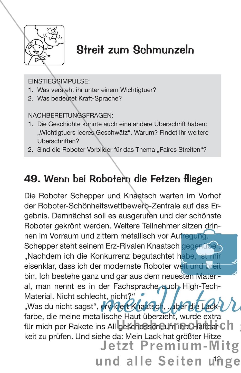 Streitgeschichten zum Thema Streit zum Schmunzeln Preview 14