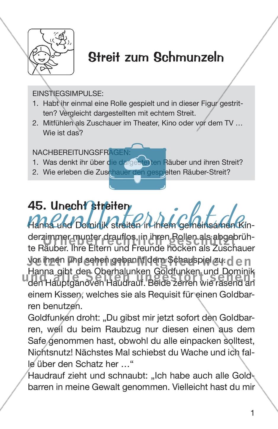 Streitgeschichten zum Thema Streit zum Schmunzeln Preview 3