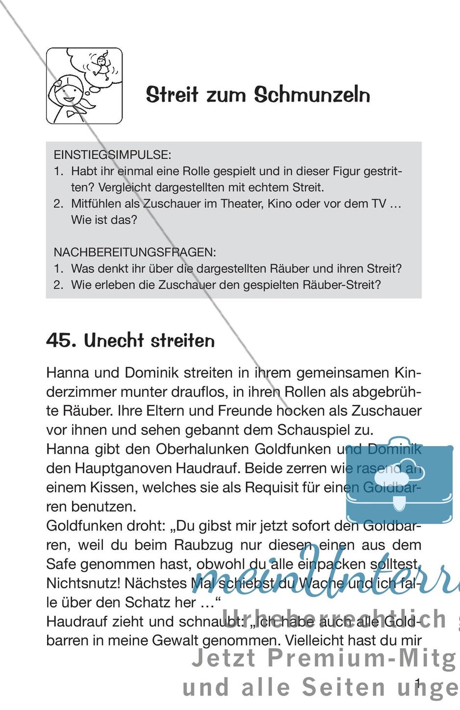 Streitgeschichten zum Thema Streit zum Schmunzeln Preview 3
