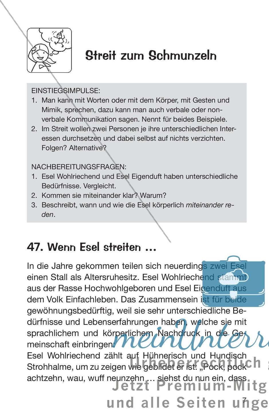 Streitgeschichten zum Thema Streit zum Schmunzeln Preview 9
