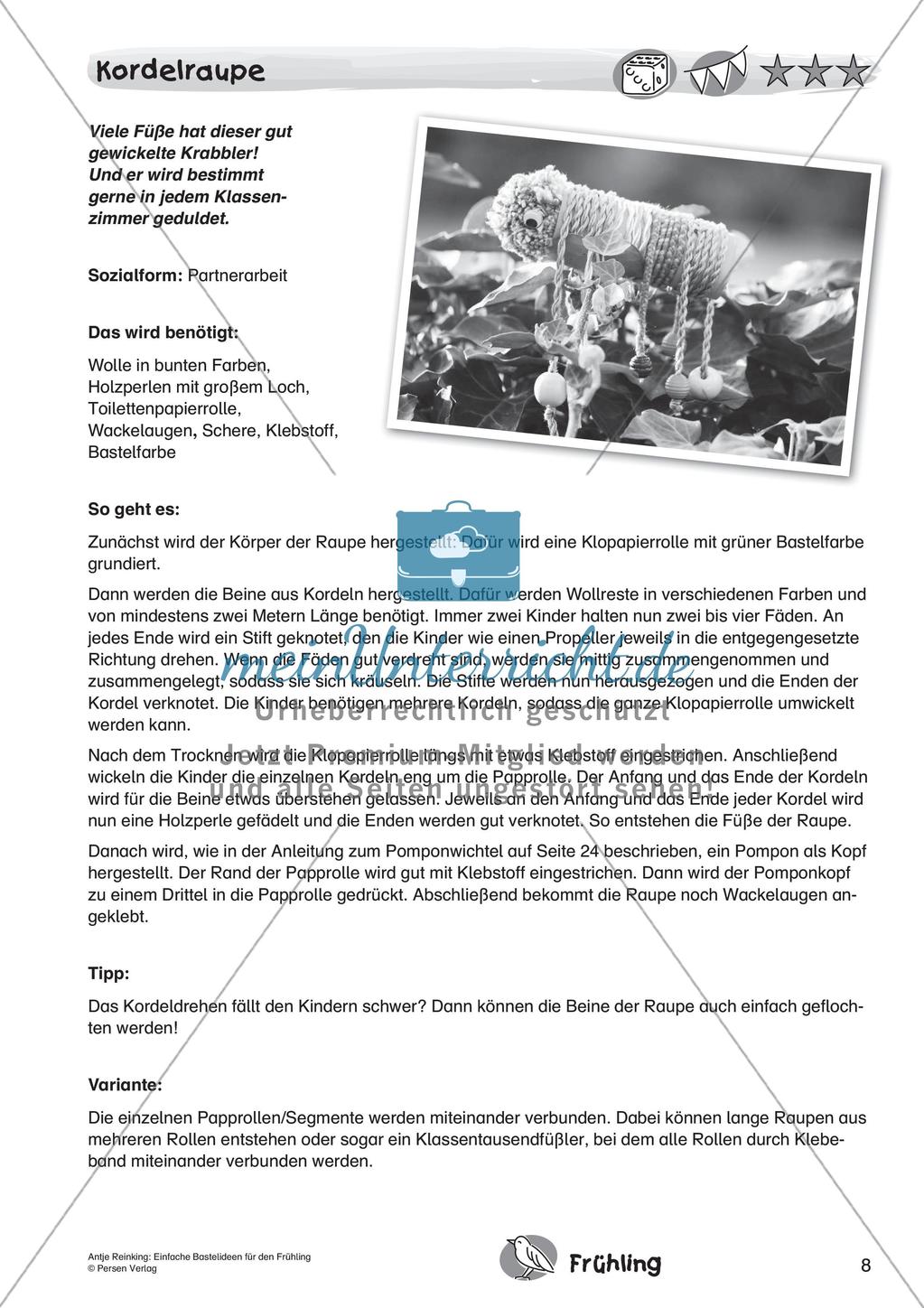 Einfache Bastelideen für den Frühling Preview 10