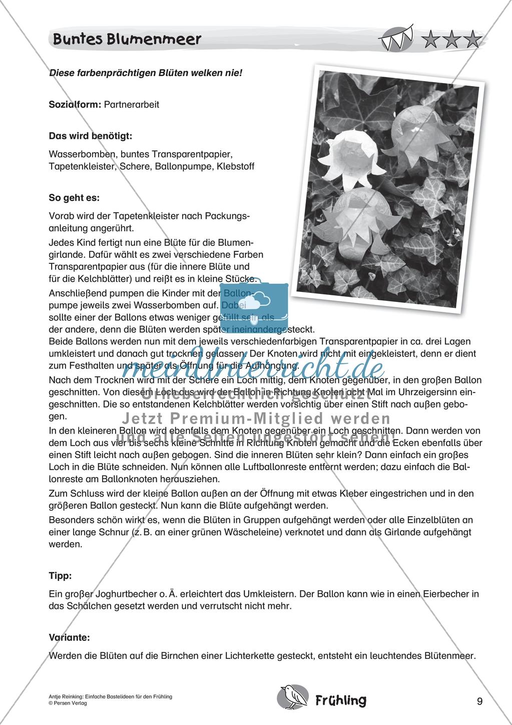 Einfache Bastelideen für den Frühling Preview 11