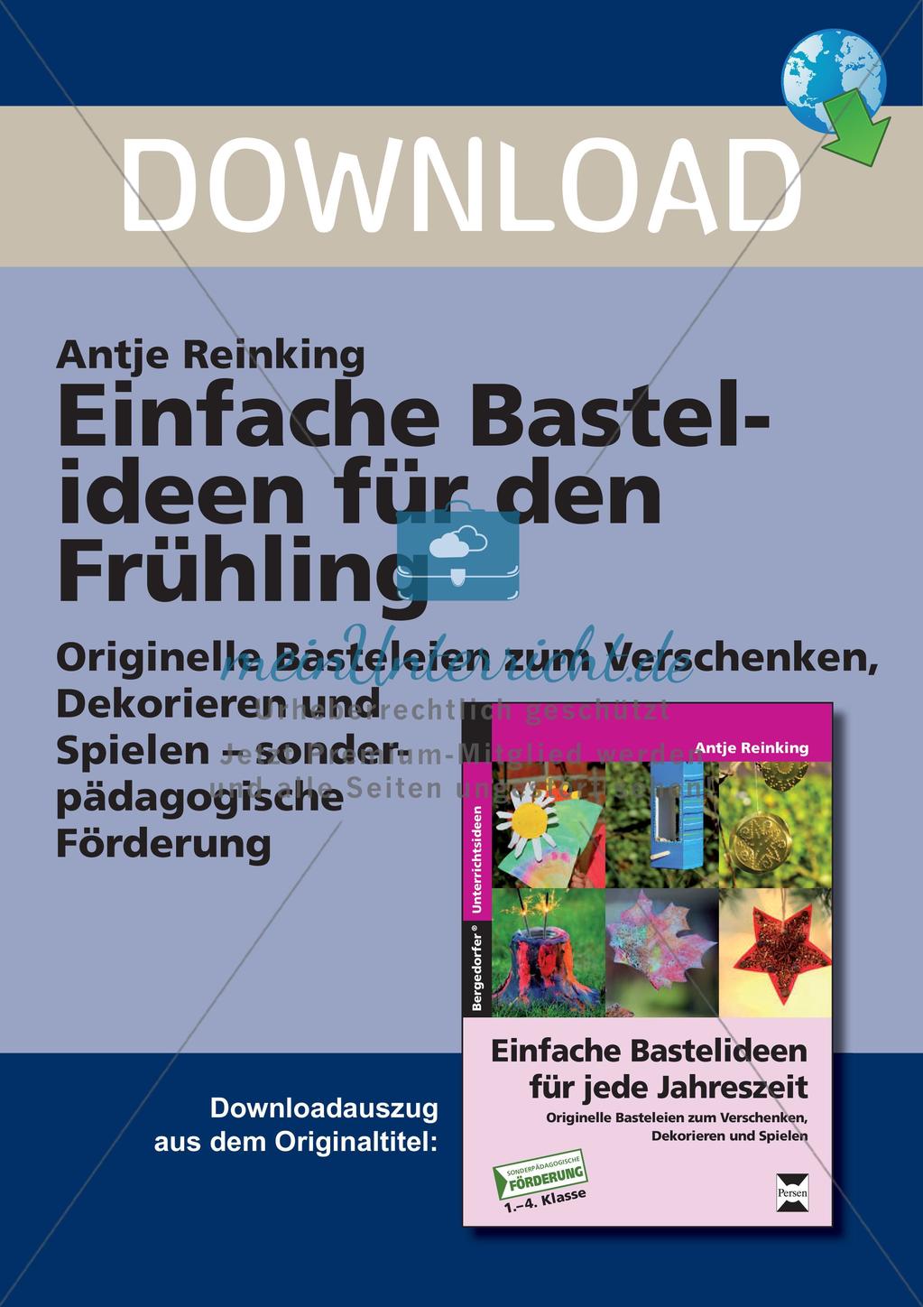 Einfache Bastelideen für den Frühling Preview 1