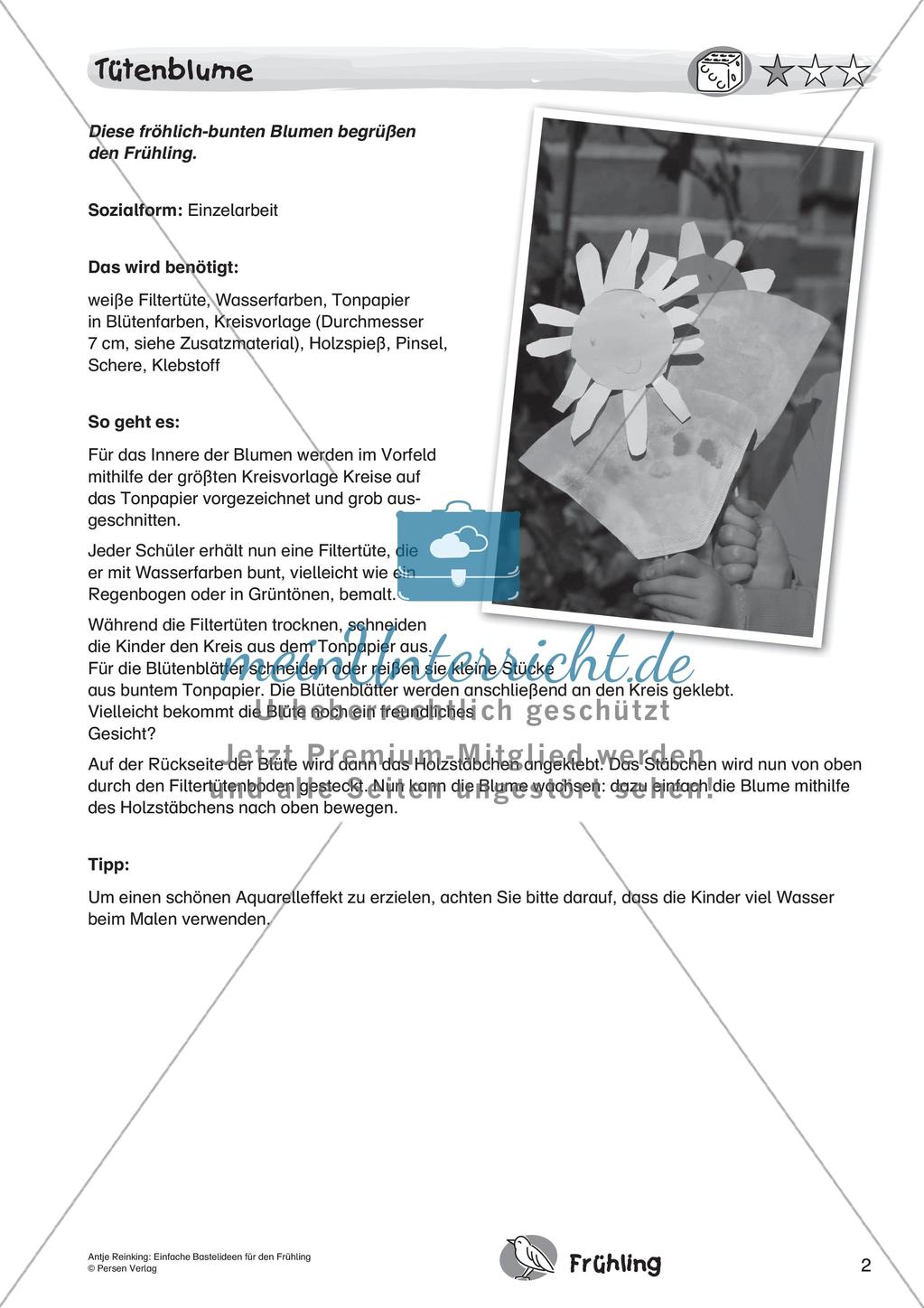 Einfache Bastelideen für den Frühling Preview 4