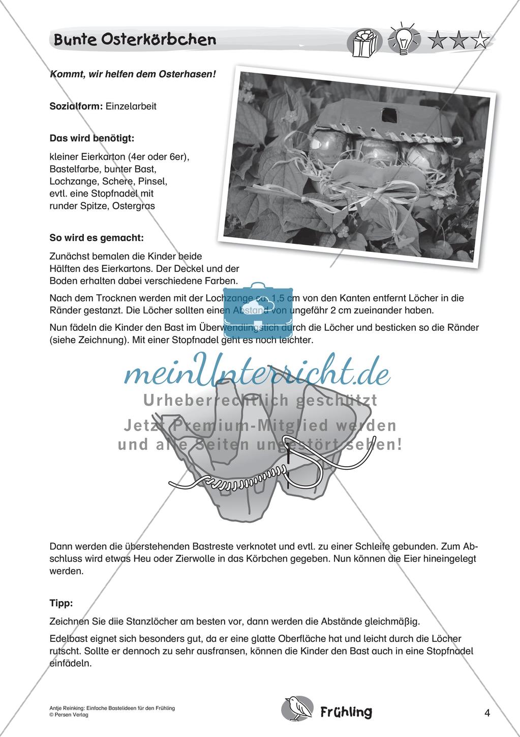 Einfache Bastelideen für den Frühling Preview 6