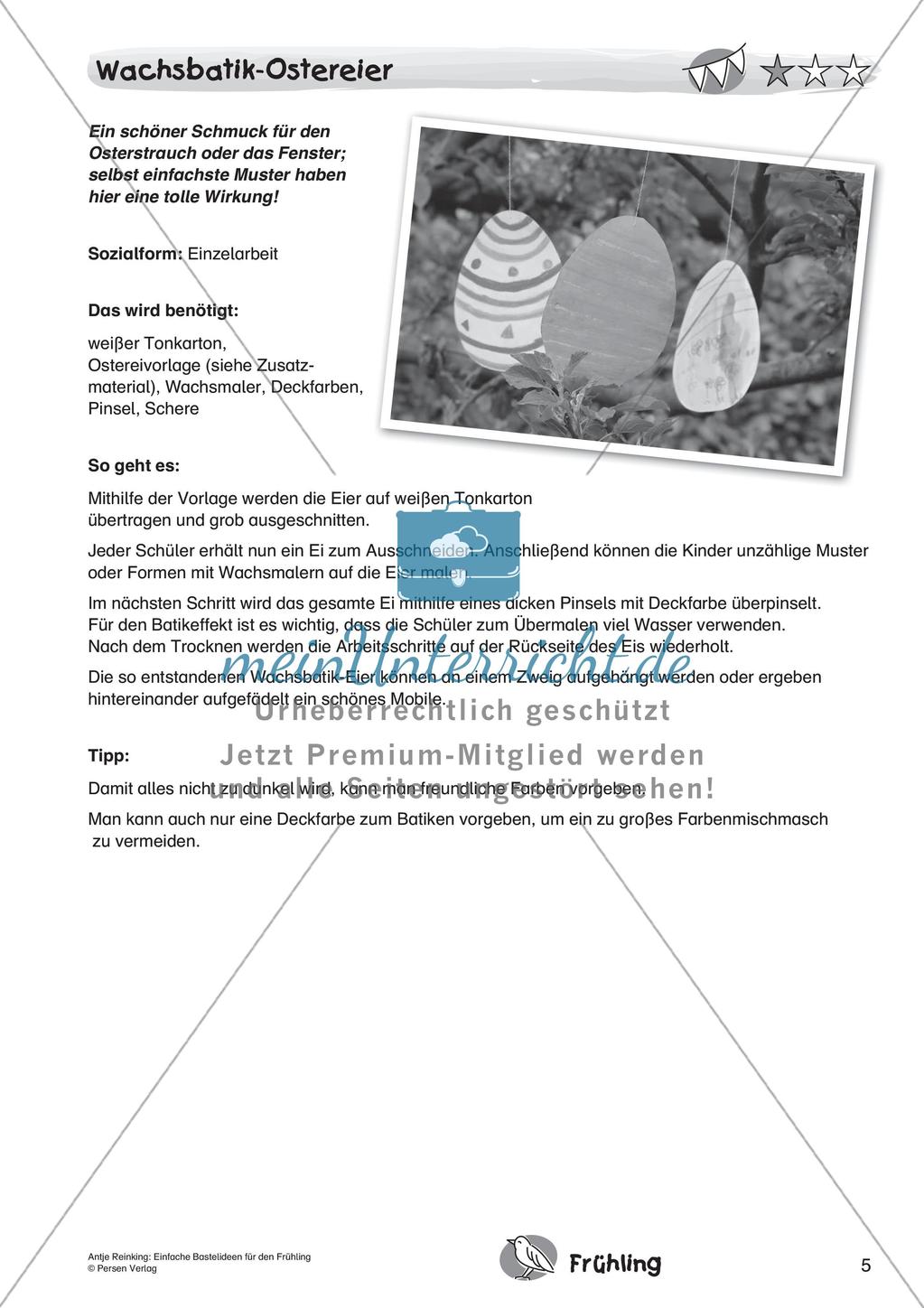 Einfache Bastelideen für den Frühling Preview 7